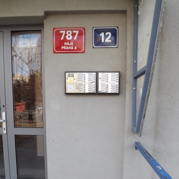 Matůškova domácí telefony 2-BUS kontrola vstupu